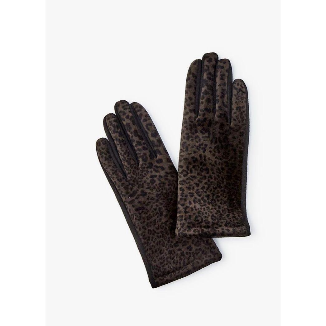Leopard Print Gloves