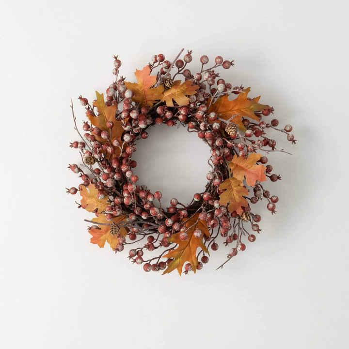 Fall Berry & Leaf Petite Wreath