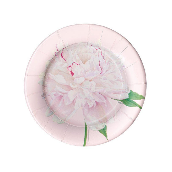 Duchess Peonies Paper Salad & Dessert Plates