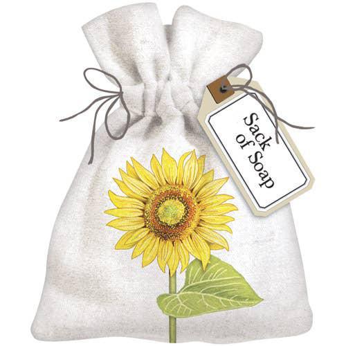 Sunflower Sack of Soap