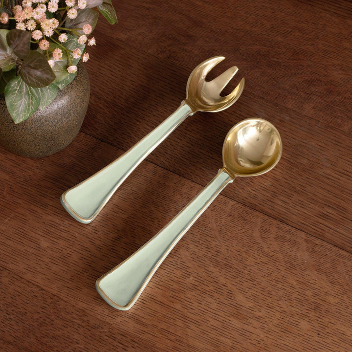 ENCANTO Soho Salad Servers | Pistachio