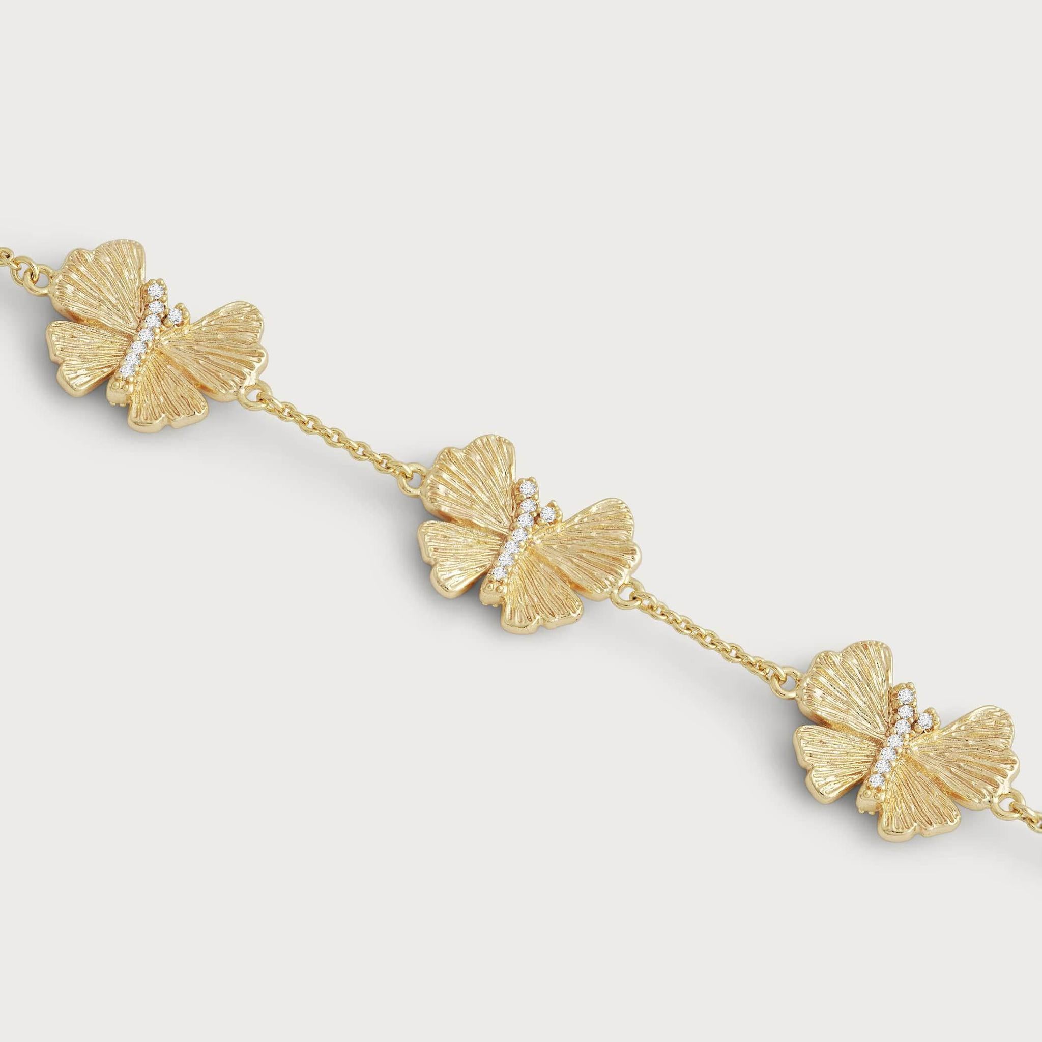 Butterfly Station Bracelet | Anabel Aram