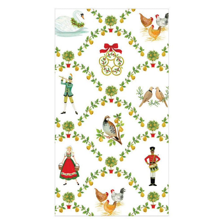 On The Twelfth Day Paper Guest Towel Napkins