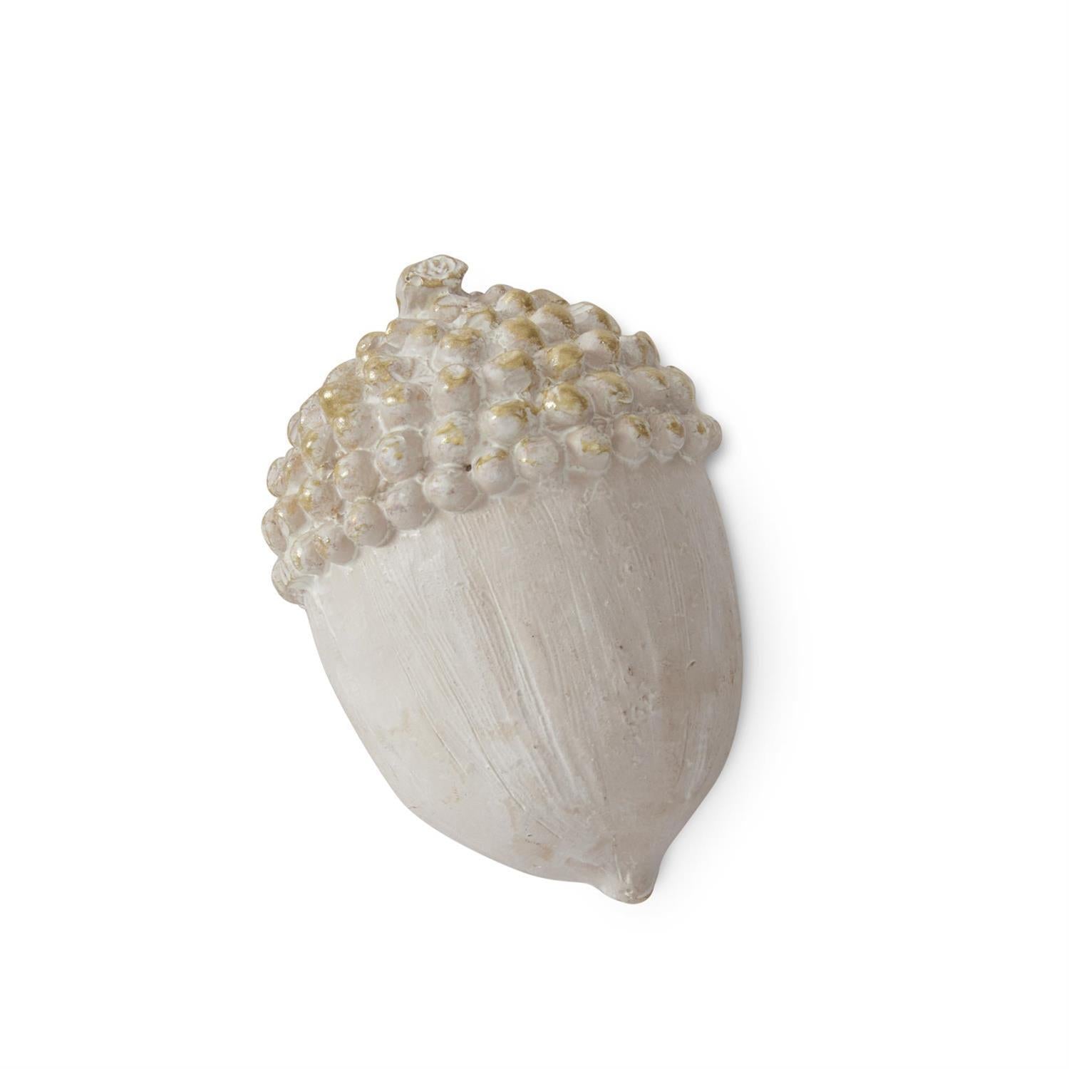 Cream & Gold Acorn