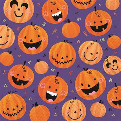 Pumpkin Party Luncheon Napkin