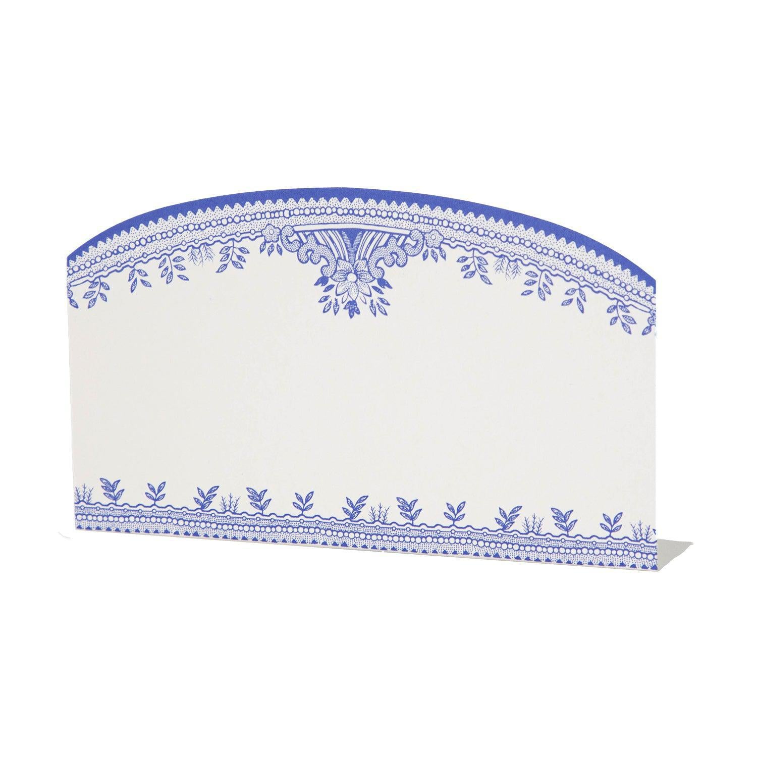 Burleigh Blue Place Card