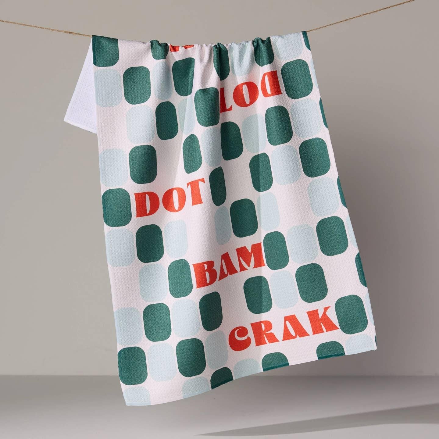 Cypress - Mahjong Tile Talk Tea Towel
