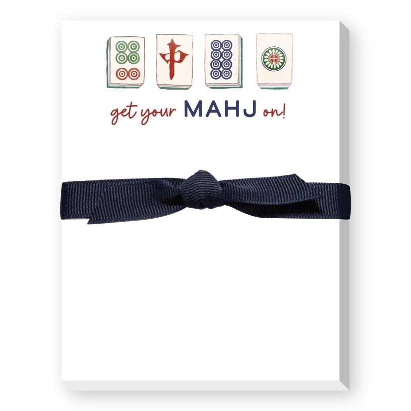 Get Your Mahjong On! Mini Notepad