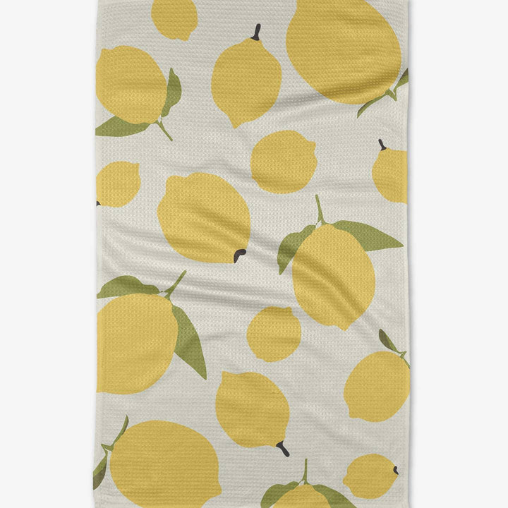 Sunny Lemons Tea Towel