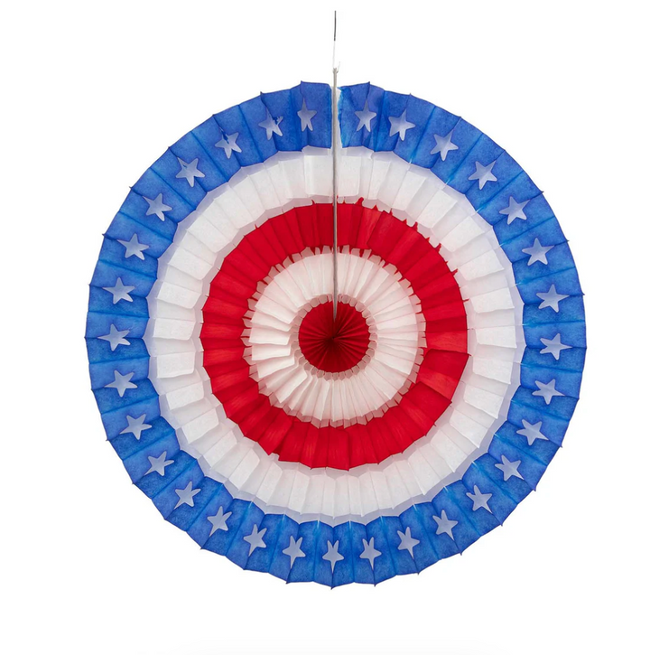 Patriotic Small Star Fan