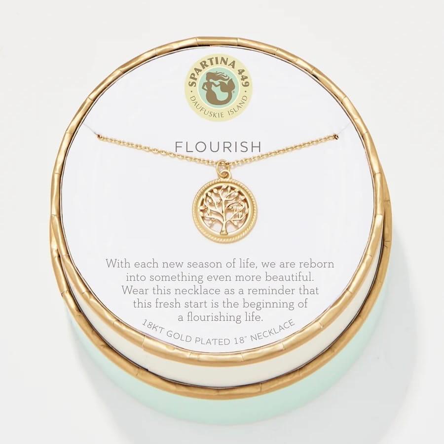 Sea La Vie Flourish Necklace