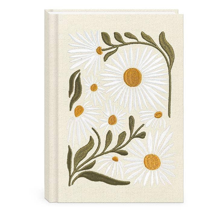 Flower Market Daisy Fabric Journal