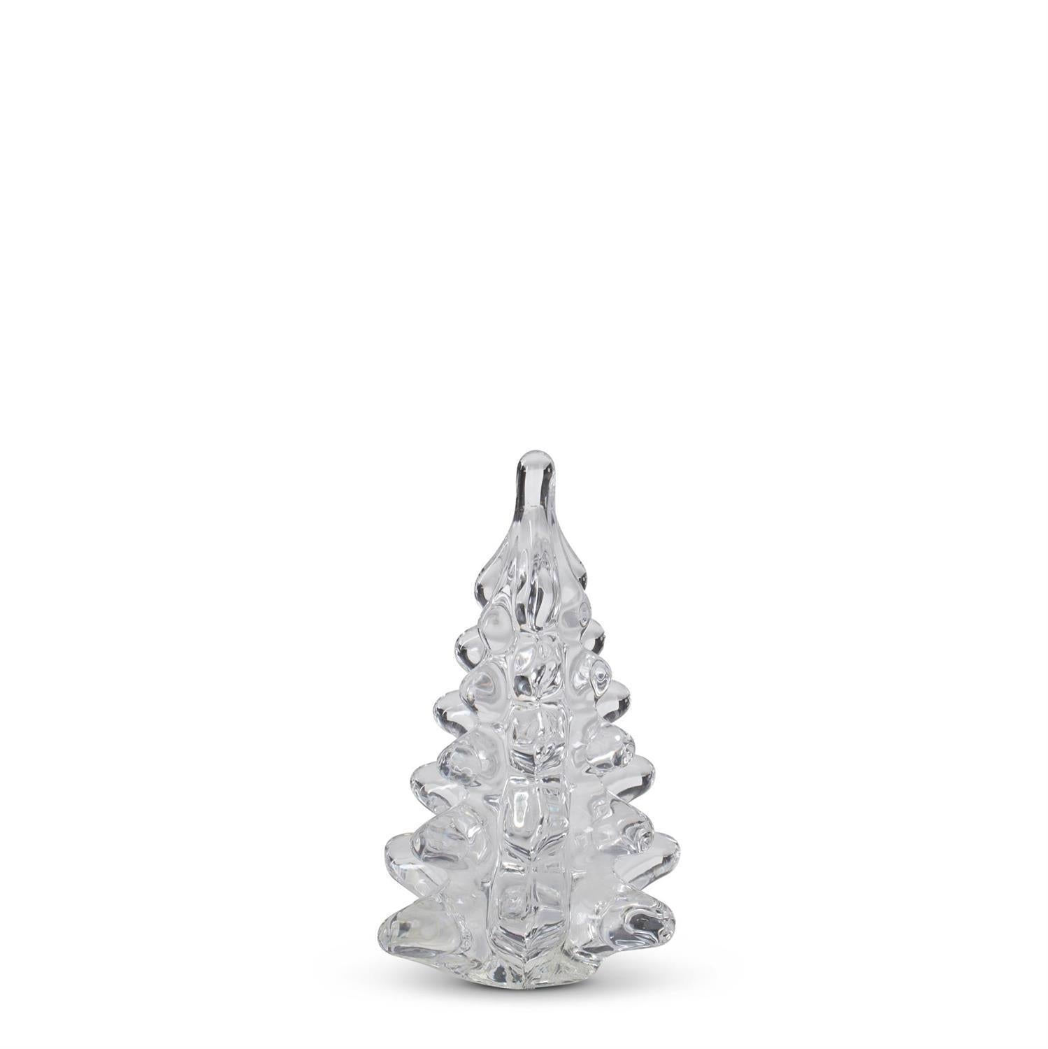 Mini Clear Glass Pine Tree