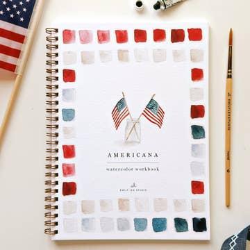 Americana Watercolor Workbook
