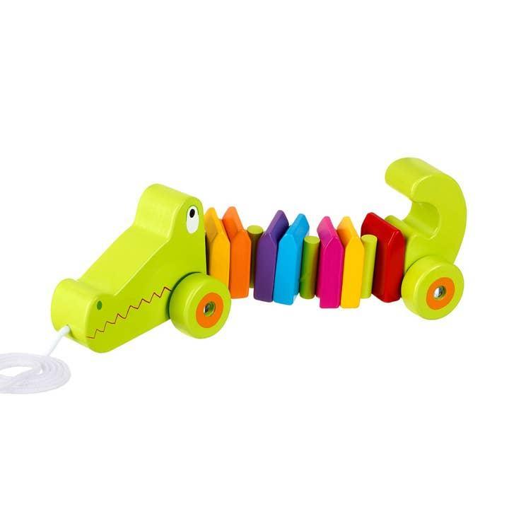 Crocodile Wooden Pull Along