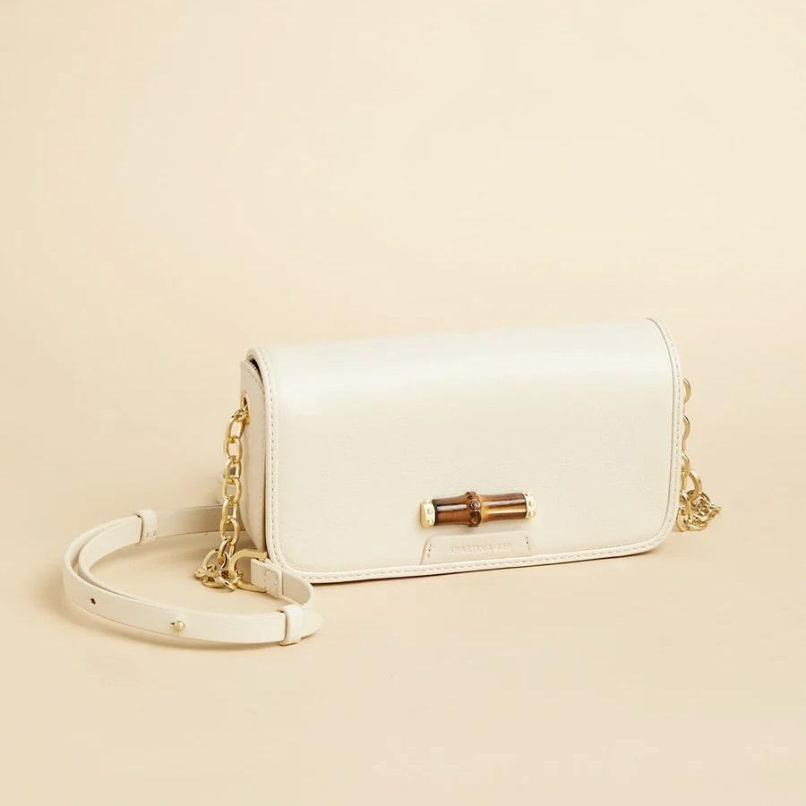 Bamboo Crew Crossbody Pearl