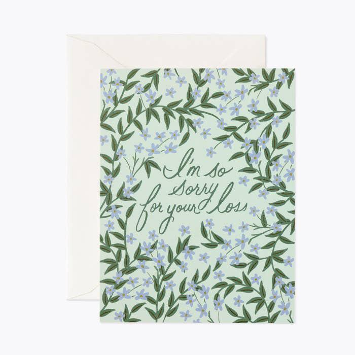 Laurel Sympathy Card
