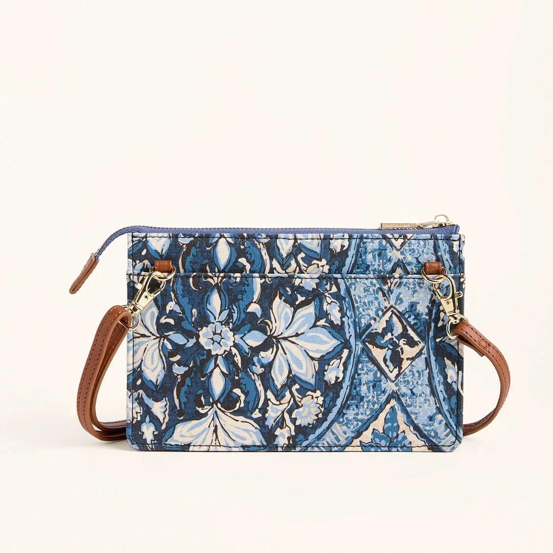 Japonica Cartouche Blue Lindsey Phone Crossbody