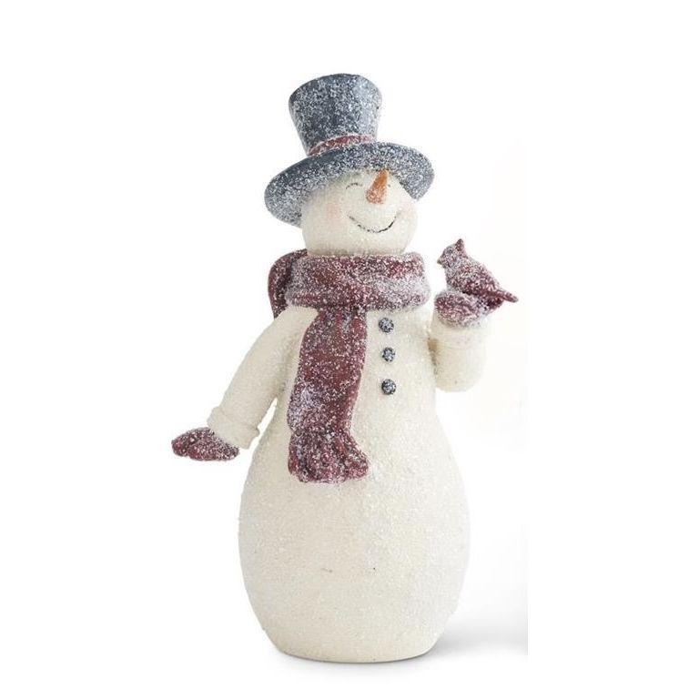 Glittered Vintage Snowmen