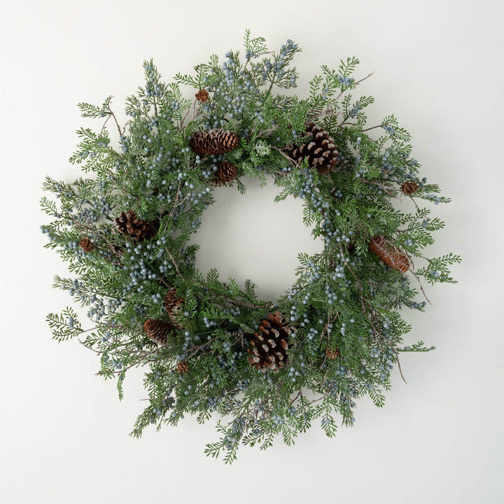 Cedar and Berry Wreath