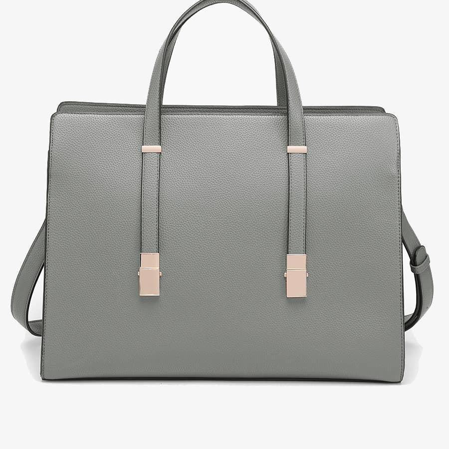Sybil Convertible Grey Tote Bag