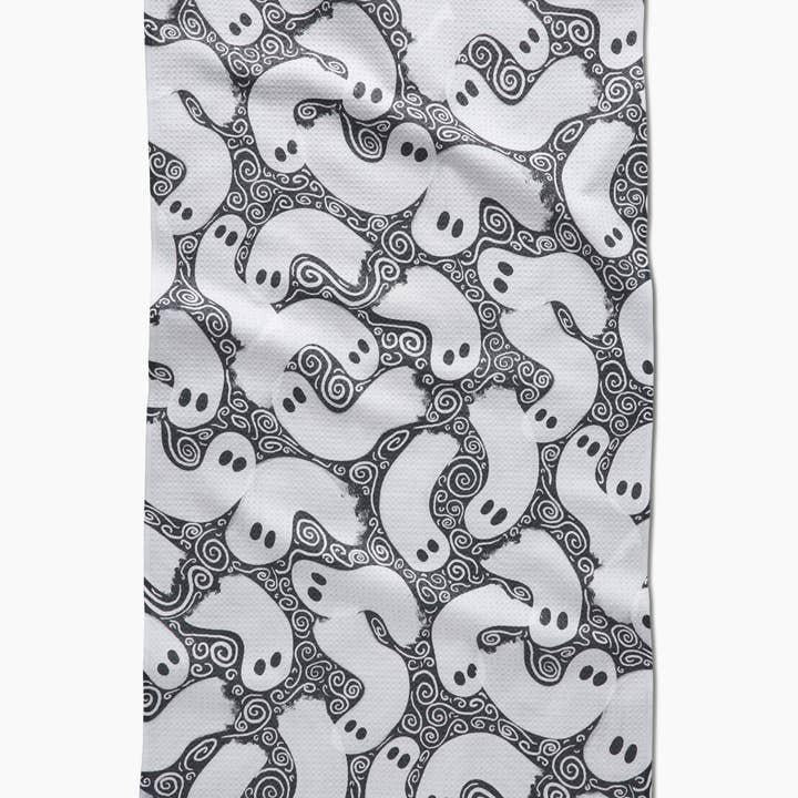 Swirling Ghosts Tea Towel