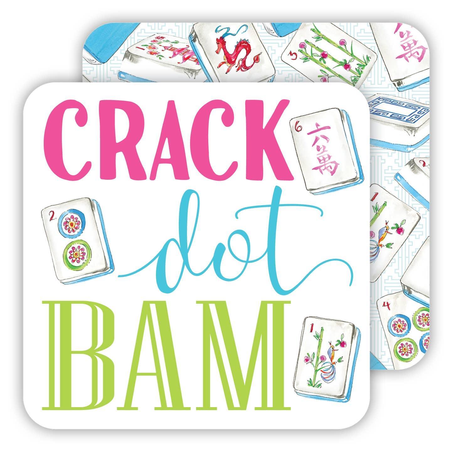 Crack Dot Bam Coasters