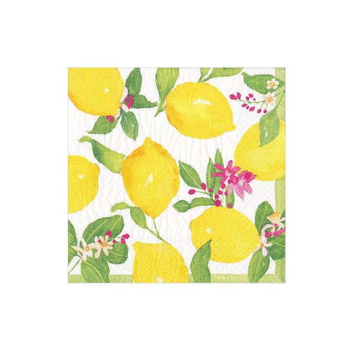 Limoncello Paper Cocktail Napkins