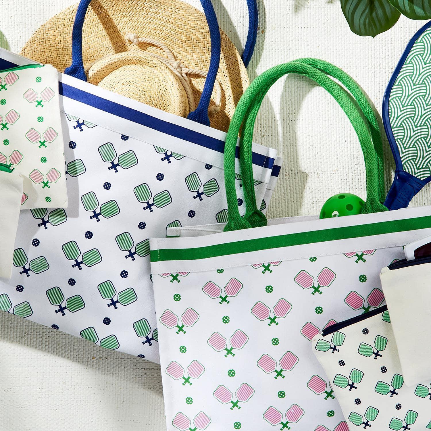 Pickleball Cotton Canvas Tote