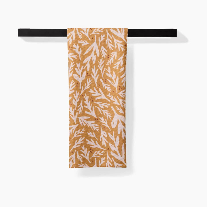 Trail Dusting Gold Kitchen Tea Towel