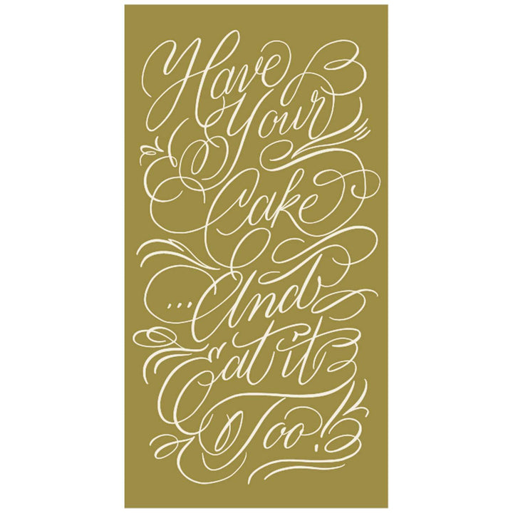 Have Your Cake Guest Towel Napkin