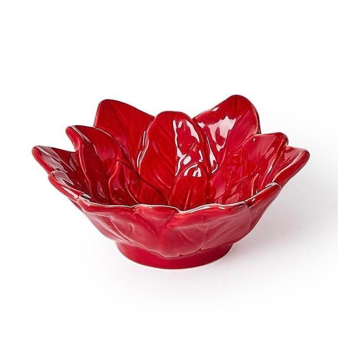 Poinsettia Tidbit Dish