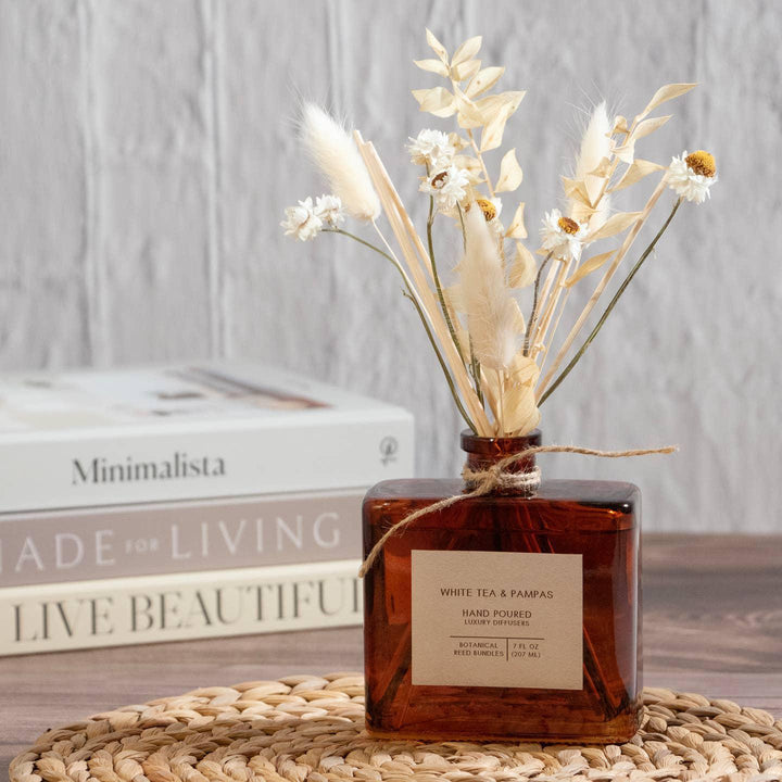 White Tea & Pampas Bouquet Diffuser