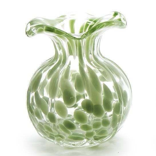 Ruffled Edge Vase