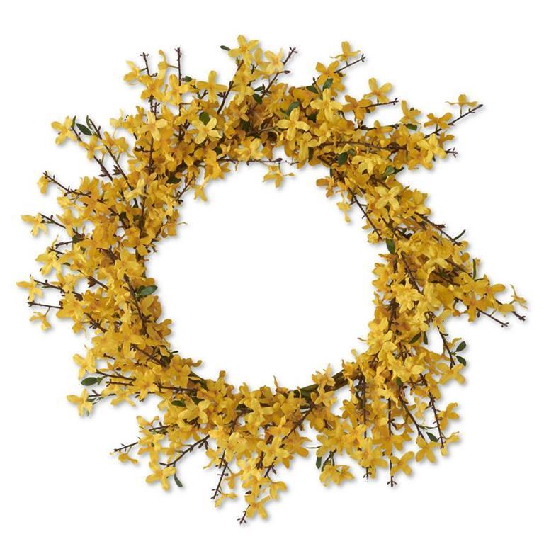 Forsythia Wreath