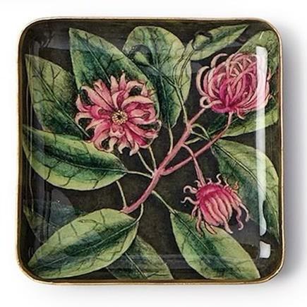 Floral Print Trinket Tray