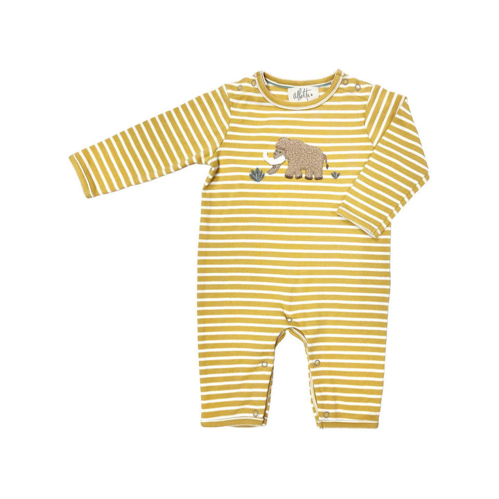 Woolly Mammoth Applique Romper