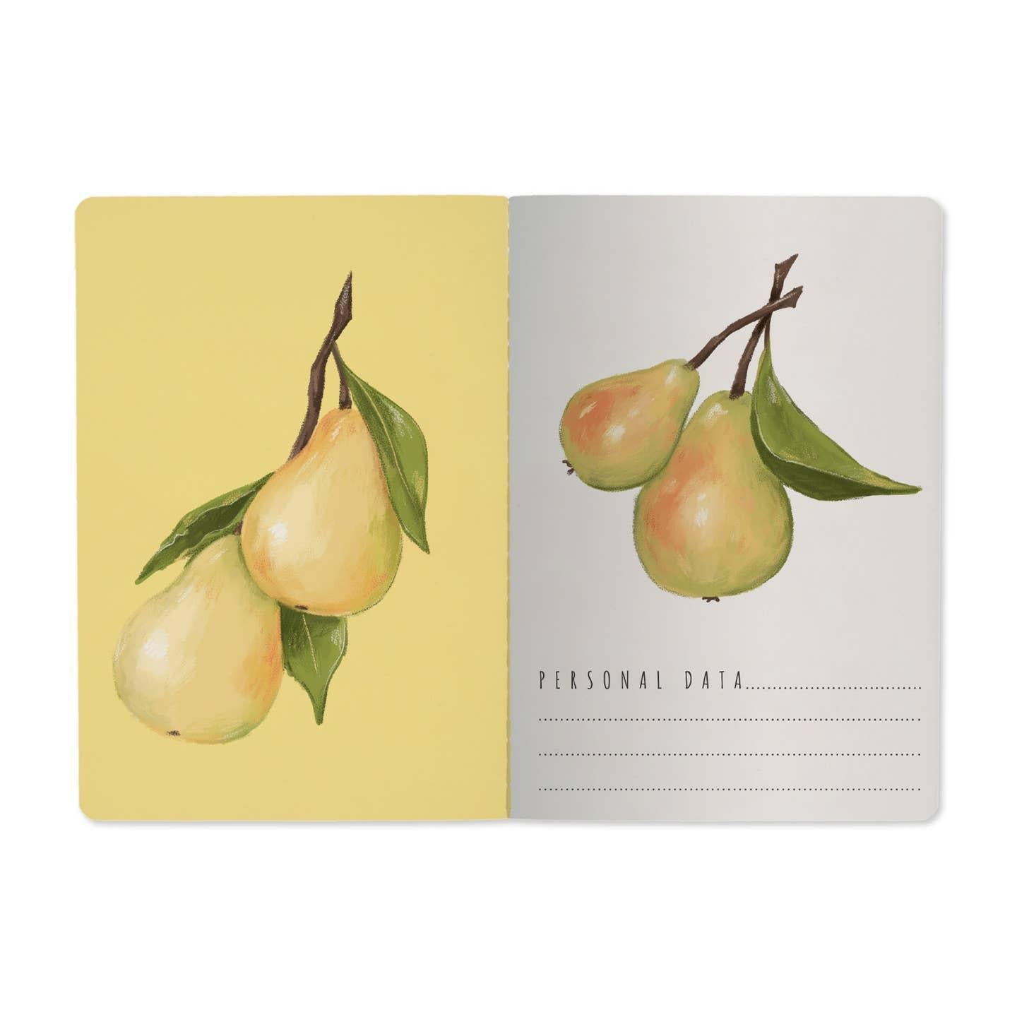 Pears On the Tree Notebook