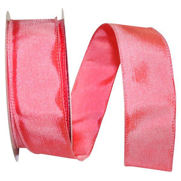 Katy May Coral Elegance Wired Edge Ribbon