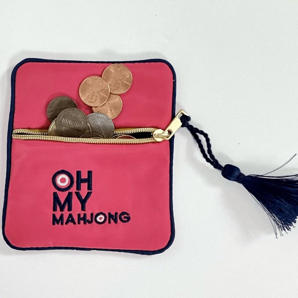 Mahjong Coin & Dice Bag