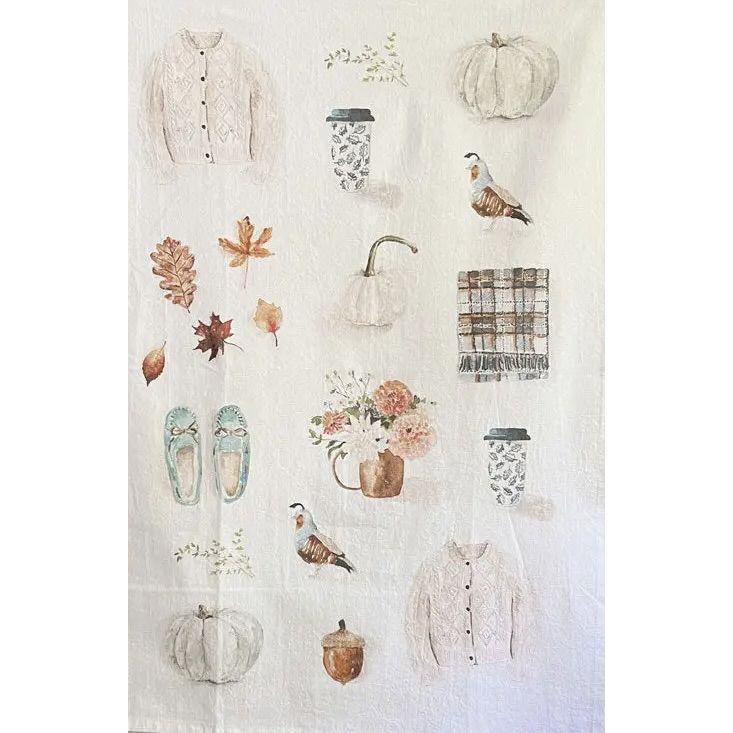 Autumn Tea Towel