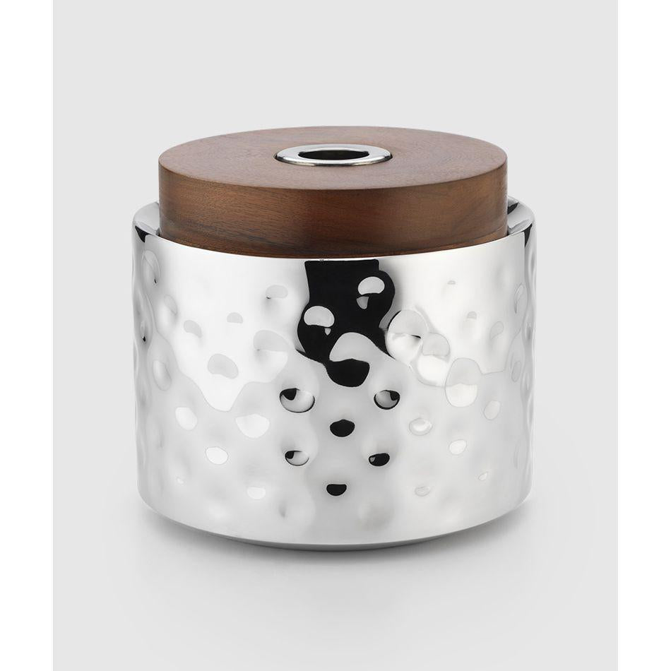 Sierra Ice Bucket with Wood Lid