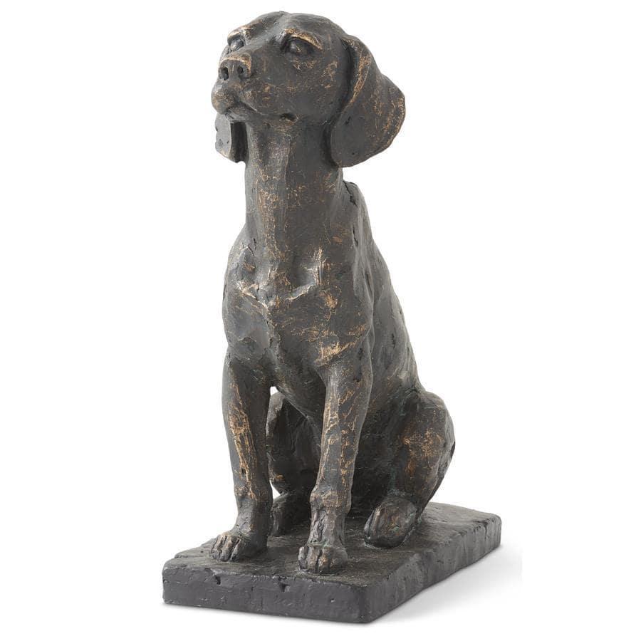 Patina Sitting Dog