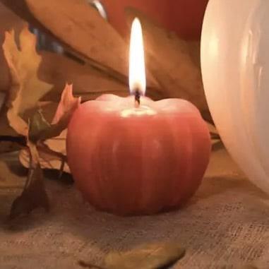 Scented Pumpkin Votive