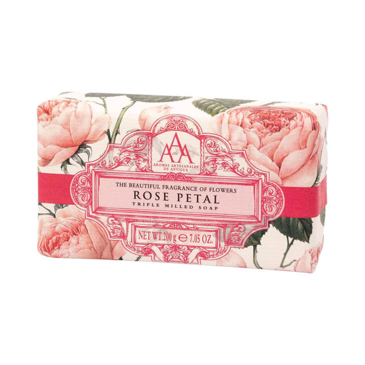 Rose Petal Bar Soap | Aromas Artesanales de Antigua