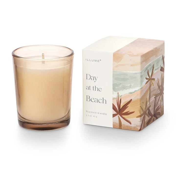Day at the Beach Boxed Votive Candle