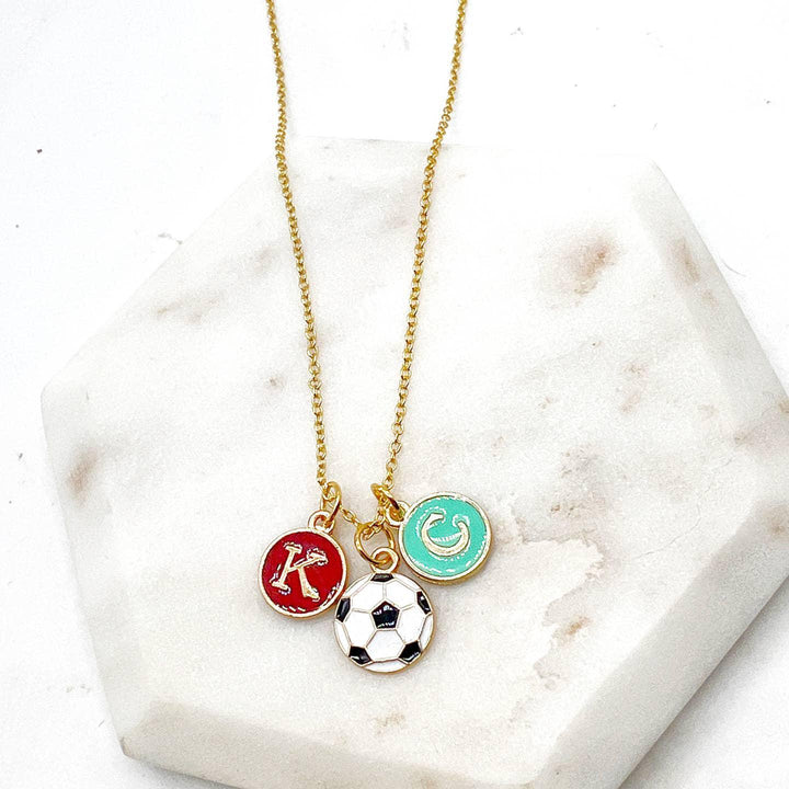 KC Current Soccer Charm Necklace