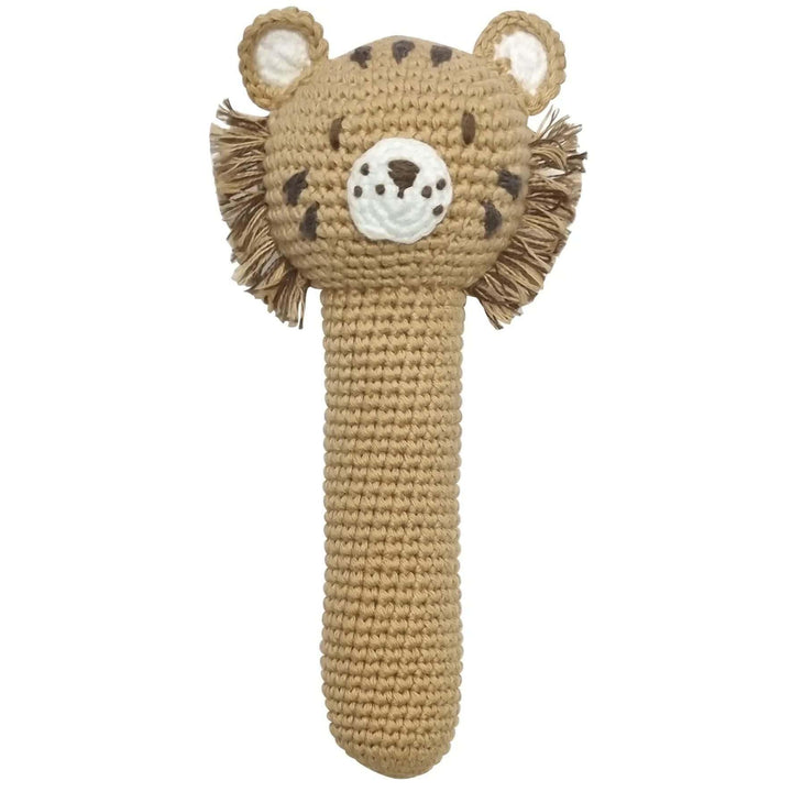 Crochet Tiger Stick Rattle