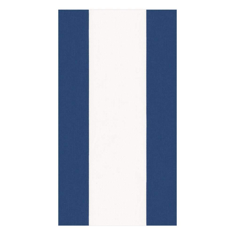 Navy Bandol Stripe Paper Guest Towel Napkins