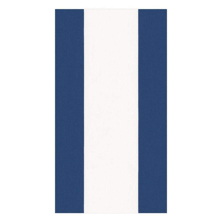 Navy Bandol Stripe Paper Guest Towel Napkins
